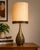 Mid 20th Century Laurel Lamp Company H-786 Mid-Century Modern Brass Table Lamp, Cataloged 1965, Original Shade For Sale - Image 5 of 12
