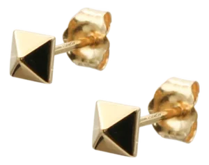 Large Pyramid Studs by Anjalé, a Pair