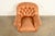 1980s Baker Furniture Stately Homes Collection Late Victorian Tufted Leather Club Chair For Sale - Image 5 of 15
