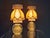 Mid-Century Modern Small Murano Glass Lamps in the style of Archimede Seguso, 1970s, Set of 2 For Sale - Image 3 of 6