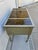 Wood Baker Furniture Light Green Distressed Finish Writing Desk For Sale - Image 7 of 16