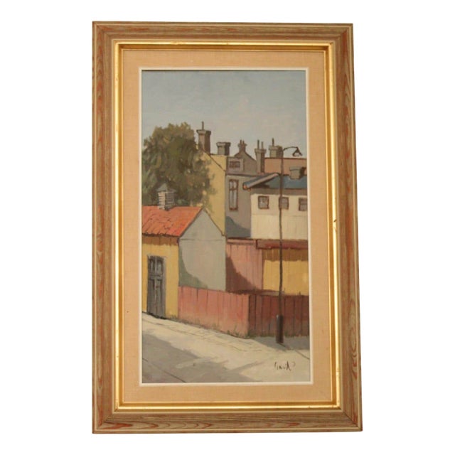 Tage Gavik, Stottsgrand, 1950s, Oil on Canvas, Framed For Sale