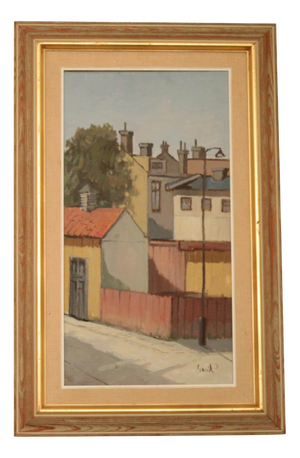 Tage Gavik, Stottsgrand, 1950s, Oil on Canvas, Framed