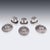 1990s 20th Century Silver Menu Holders from Asprey & Co, 1990s, Set of 7 For Sale - Image 5 of 12