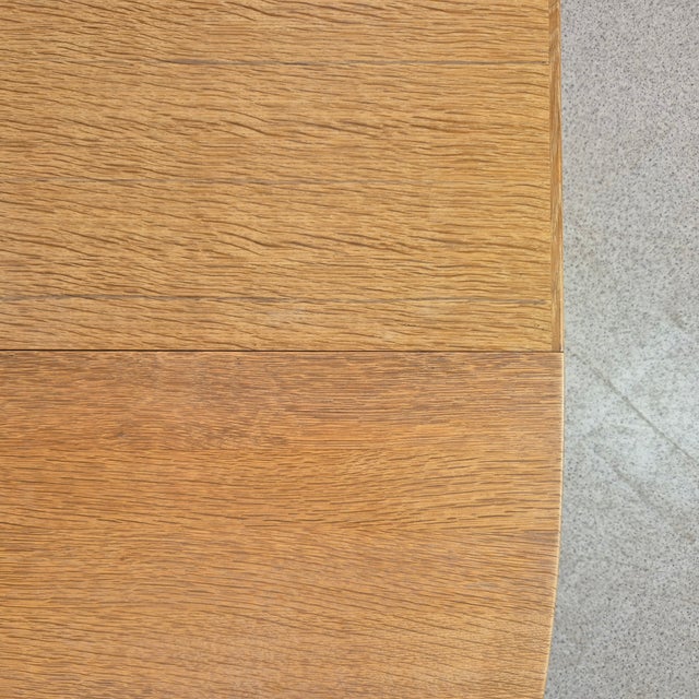 Oak Dining Table from Henning Kjærnulf, 1970s For Sale - Image 10 of 11