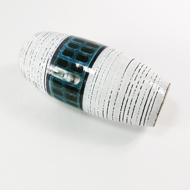 Mid-Century Modern Large Vintage Ceramic Vase from Scheurich, 1970s For Sale - Image 3 of 13