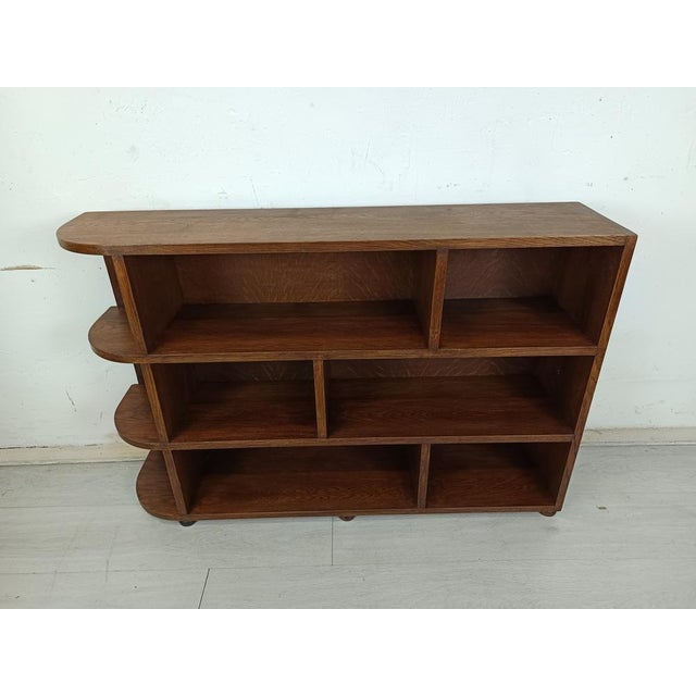Art Deco Oak Shelf, 1920s For Sale - Image 3 of 18
