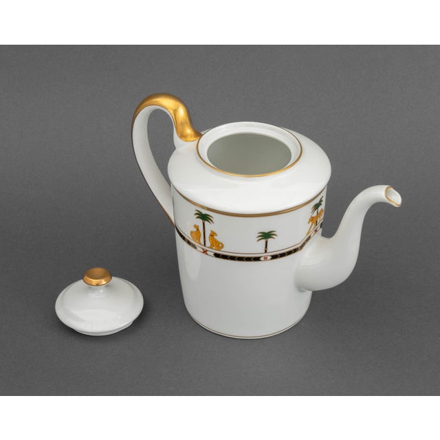 Ceramic Christian Dior "Casablanca" Porcelain Teapot For Sale - Image 7 of 9