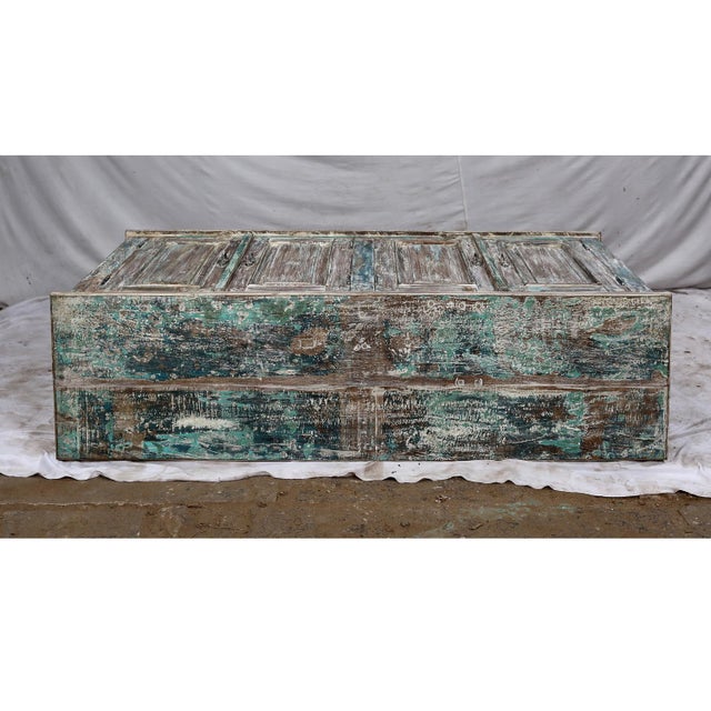 2020s Sideboard Made From Antique Indian Teakwood Architectural Elements For Sale - Image 5 of 8