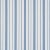SAMPLE - Schumacher X Mark D. Sikes Markie Stripe Fabric In Cobalt For Sale