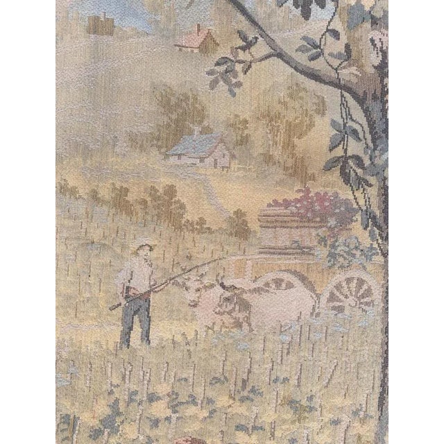 Vintage French Jacquard Tapestry For Sale - Image 10 of 18