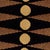 Schumacher Schumacher Backgammon Cut Velvet Fabric In Ochre For Sale - Image 4 of 5