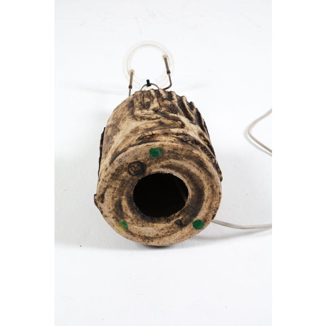 Mid 20th Century Danish Ceramic Table Lamp For Sale - Image 4 of 7
