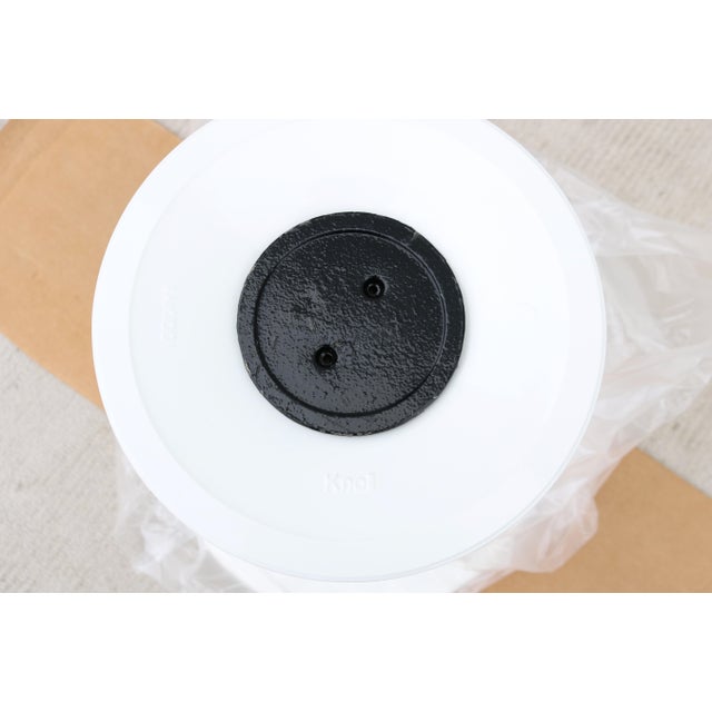 Mid-Century Modern Eero Saarinen for Knoll 16" Round White Tulip Side Table For Sale - Image 16 of 18