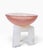 Glass Post Modern Art Glass Bowl on Stand by Hudson Beach Studio C. 1980's For Sale - Image 7 of 9