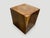 Contemporary Andrianna Shamaris Sono Wood Cube Side Table For Sale - Image 3 of 6