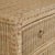 2020s Matthew Izzo Home Celine Four Drawer Woven Rattan Chest With Satin Brass Drawer Pulls and Soft Slide Drawers For Sale - Image 5 of 12