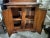 20th Century Early American Premitive Style Pine Two Part Bookcase For Sale - Image 4 of 12