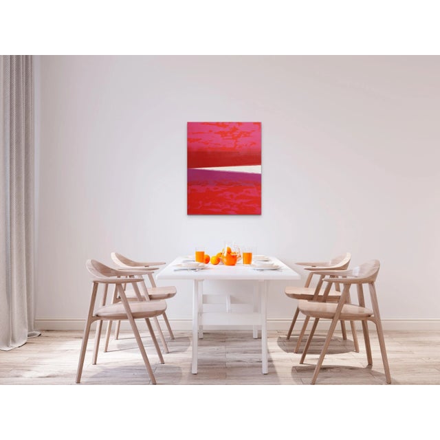 Acrylic and ink on canvas Edition: Unique, Unframed. Guillaume Moschini is a French abstract artist mentored by the...