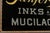 1920s Sanford's Inks and Mucilages Glass Sign For Sale - Image 4 of 7