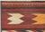 Tribal Vintage Mid Century Baluch Kilim Runner For Sale - Image 3 of 9