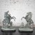 Victorian Antique Detailed Spelter Marly Rearing Horse & Groom Sculptures After Guillaume Coustou - a Pair For Sale - Image 3 of 13