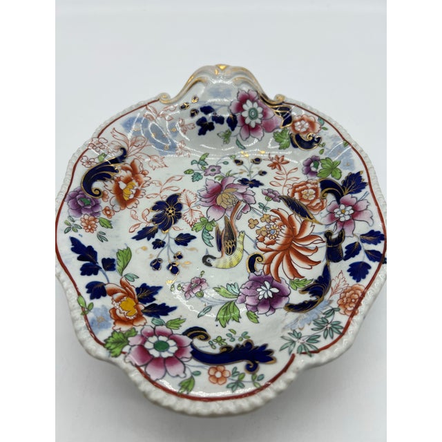 Ceramic Antique Mason’s Ironstone Decorated Imari Style Sweet Meat Dish, Circa 1810’s For Sale - Image 7 of 11