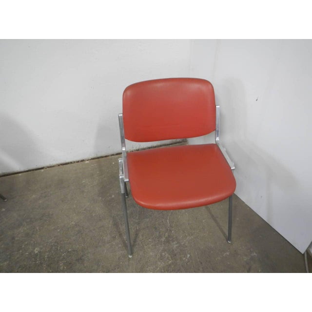 1960s Anonima Castelli Office Chairs by Giancarlo Piretti for Castelli / Anonima Castelli, 1960s, Set of 2 For Sale - Image 5 of 13