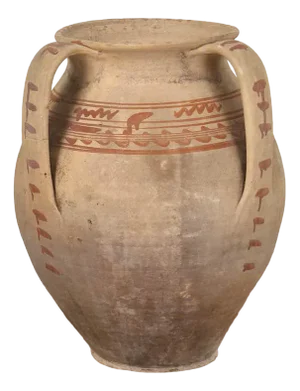 Vintage Wabi Sabi Style Ceramic Vase, 1920