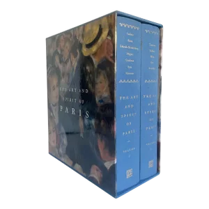 The Art and Spirit of Paris First Edition 2 Volume Hardcover Book Collection