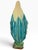 Vintage Madonna Statue, Hand Painted Ceramic Virgin Mary Figure, 16.5" For Sale In Portland, ME - Image 6 of 7