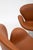 Arne Jacobsen “Swan” Sofa & Pair of Chairs in Cognac Leather for Fritz Hansen - Set of 3 For Sale - Image 14 of 18