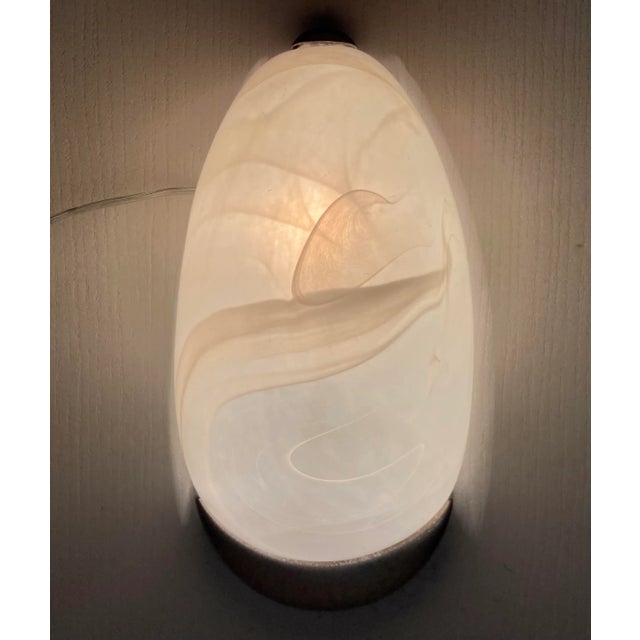 Glass Sconces, 1970s, Set of 4 For Sale - Image 8 of 11