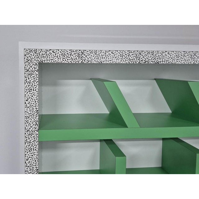 1980s Suvretta Bookcase by E. Sottsass for Memphis Milan For Sale - Image 5 of 8