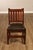 L&JG Stickley Antique Set Of Six U-Back Oak Dining Chairs Model #820 For Sale - Image 14 of 18