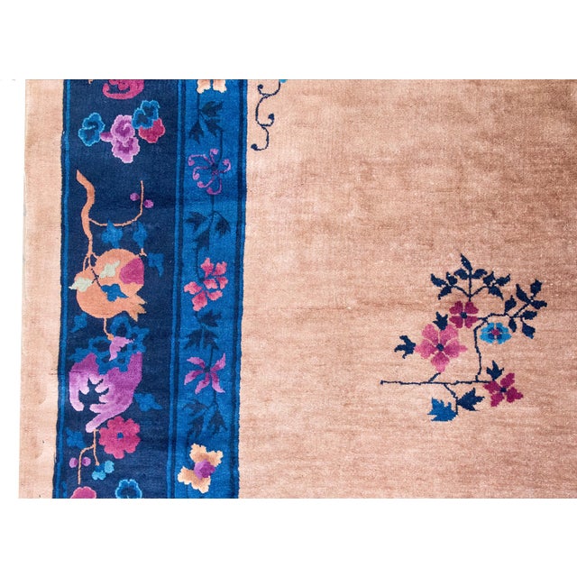 Early 20th Century Chinese Art Deco Rug For Sale In Chicago - Image 6 of 13
