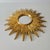 Gilded Sunburst Wall Mirrors, Belgium, 1970s For Sale - Image 6 of 15
