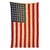 Textile Large Vintage Cotton American Flag With 48 Sewn Stars For Sale - Image 7 of 7