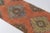 1960s Muted Olive & Terracotta Turkish Runner For Sale - Image 9 of 9
