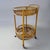 1960s Vintage Bamboo and Rattan Serving Bar Cart by Franco Albini, 1960s For Sale - Image 5 of 10
