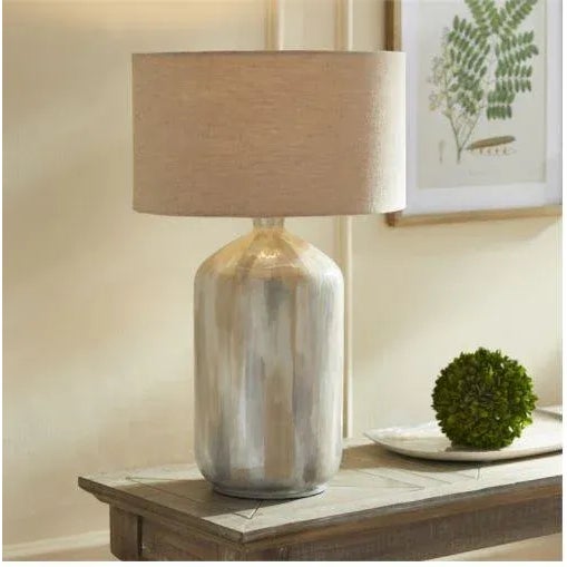 THE ALMETA LAMP In a clever use of enameled iron, this lightweight beauty is painted by hand. Each one prettier than the...