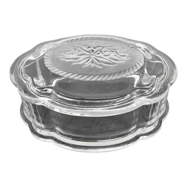 Crystal Covered Trinket Dish For Sale