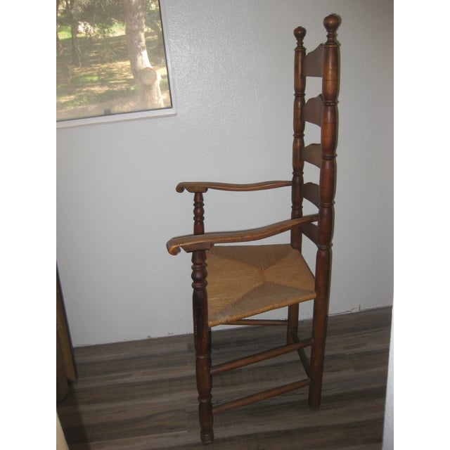 Country Farm House Arm Chair For Sale - Image 4 of 11