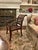 Traditional Carved Mahogany and Cane Dining Chairs - A Pair For Sale - Image 3 of 8