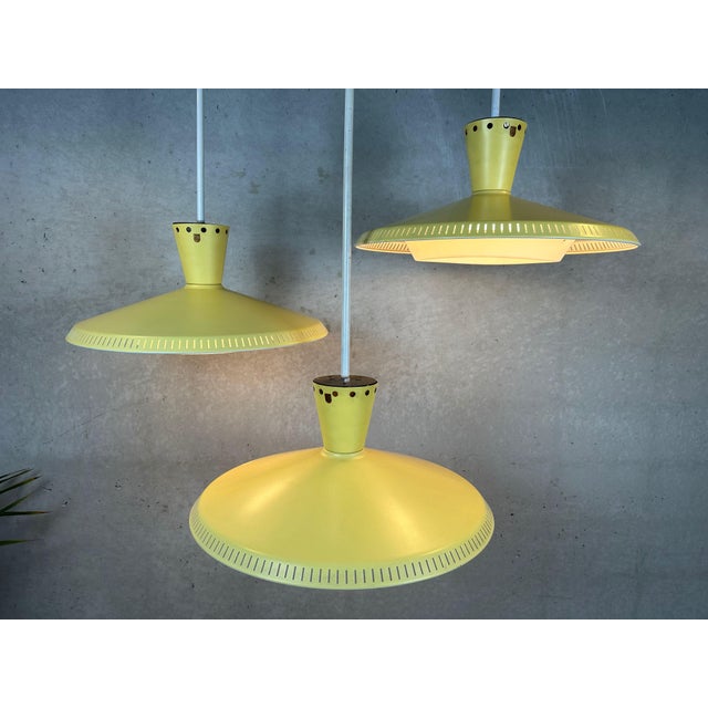 Vintage Pendant Lamp by Louis Kalff for Philips, 1950s For Sale - Image 12 of 18