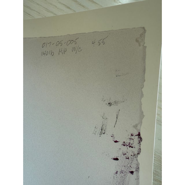 Abstract Expressionism Cy Twombly 'Naumachia' Lithograph For Sale - Image 3 of 4