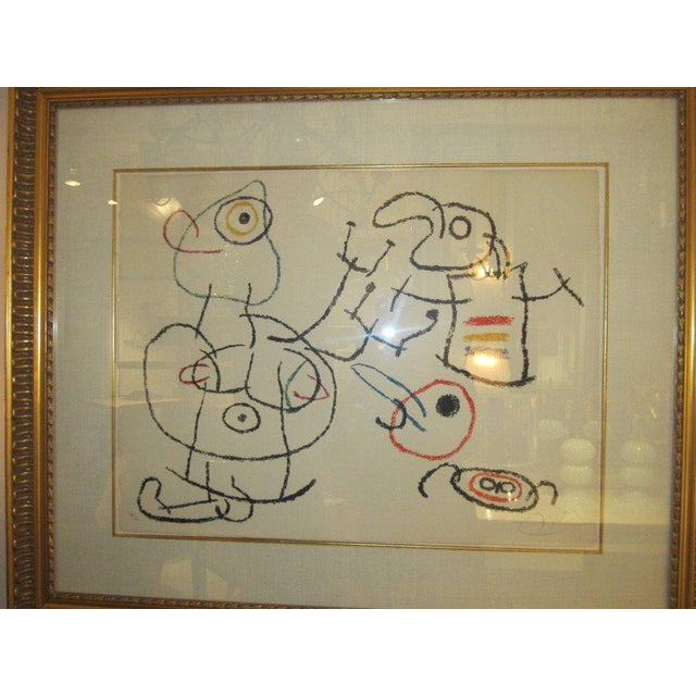 Mid-Century Modern Joan Miro, "Ubu Aux Baleares Ii” Signed and Numbered 66/120 For Sale - Image 3 of 7