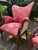 Art Deco Pair of 1940s Attributed Grosfeld House French Wingback Chairs With Original Fabric For Sale - Image 3 of 12