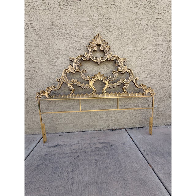 1960's Rococo Headboard For Sale - Image 12 of 15