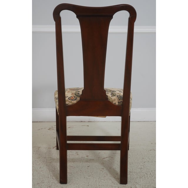 Kittinger Kittinger Wa-1018 Colonial Williamsburg Mahogany Side Chair For Sale - Image 4 of 18
